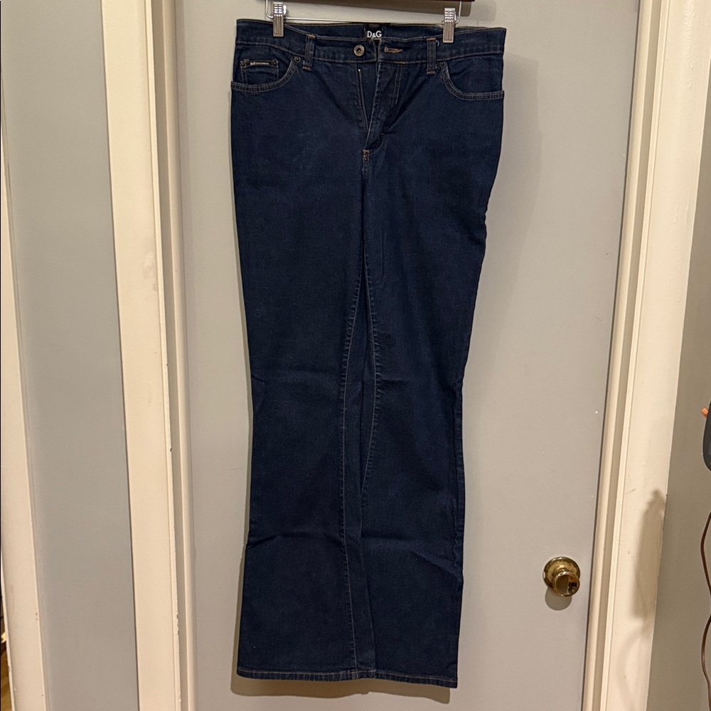 D&G Dark Blue Flare Women's Jeans